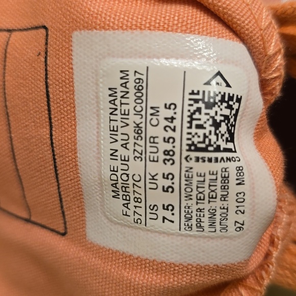 Converse Natasha Pink Floral High-Top Sneakers - Picture 11 of 15